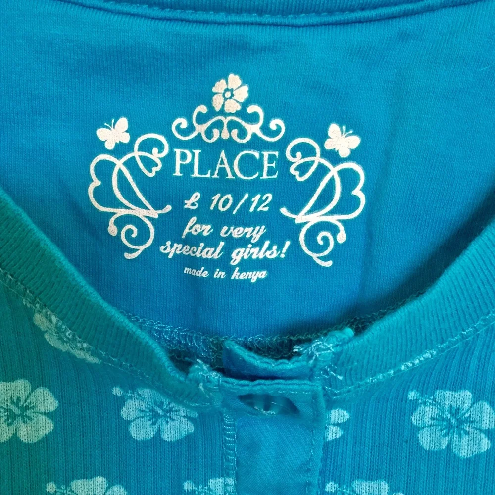 Girl's printed top